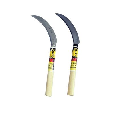 7&quot; SI206G 시크스 목재 손잡이와 검은 산화질 마무리